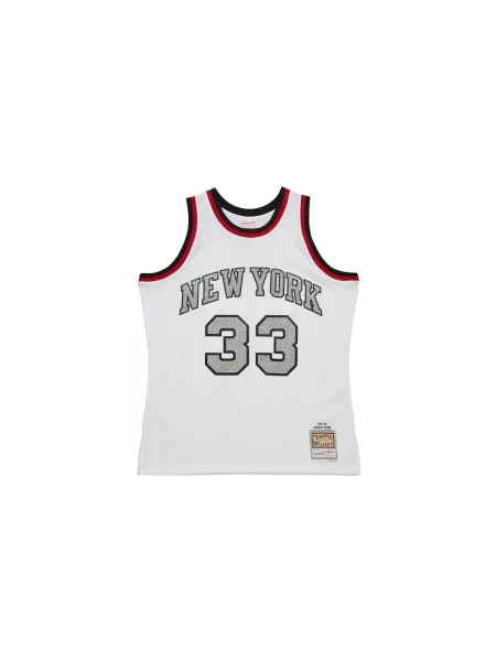 Tricou Mitchell & Ness din jerseu alb