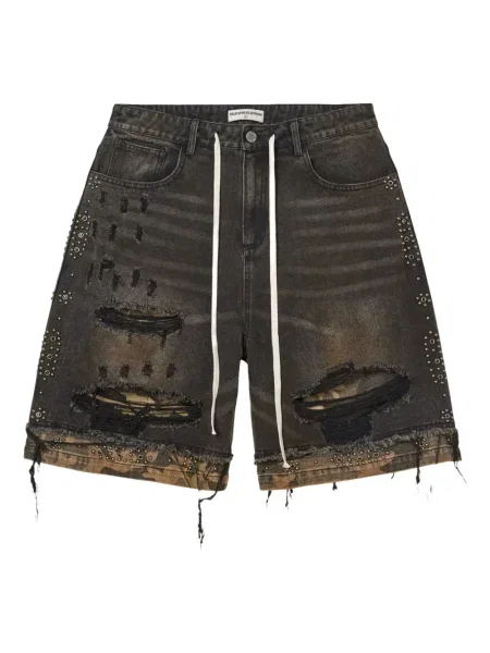 Kraťasy Vale s dírami hnědé