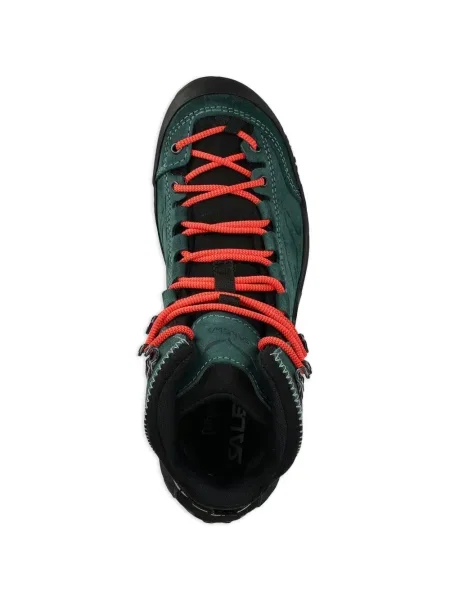 Sneakerși Salewa cu imprimeu geometric verde