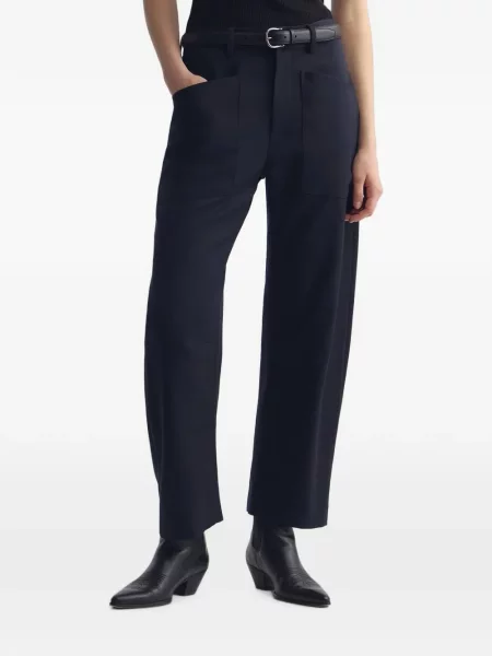 Pantaloni Nili Lotan albastru