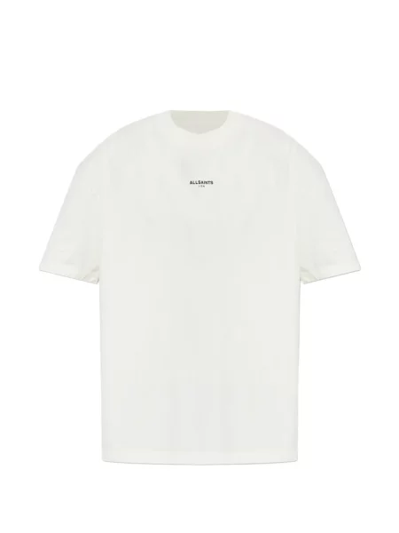 Tricou Allsaints cu imagine alb