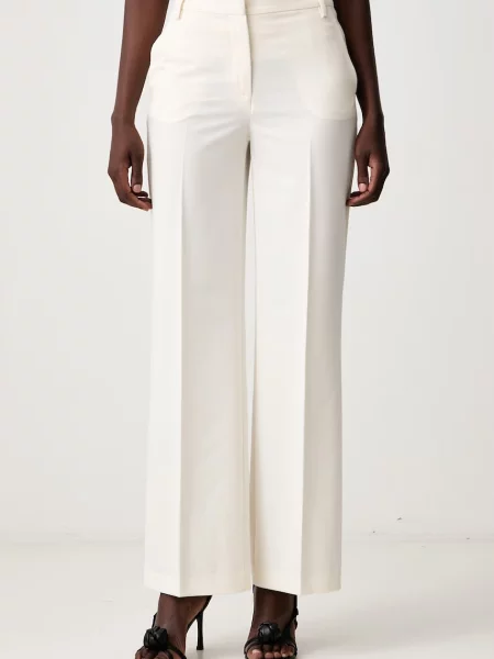 Sisley pantaloni pentru femei bej