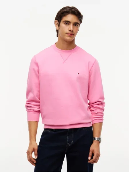 TOMMY HILFIGER Mikina ESS SEASONAL svetloružová