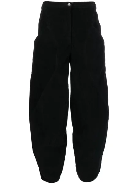 Cropp pantaloni Henrik Vibskov de catifea cord negru