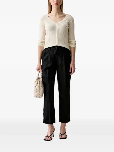 Pantaloni Sisley negru