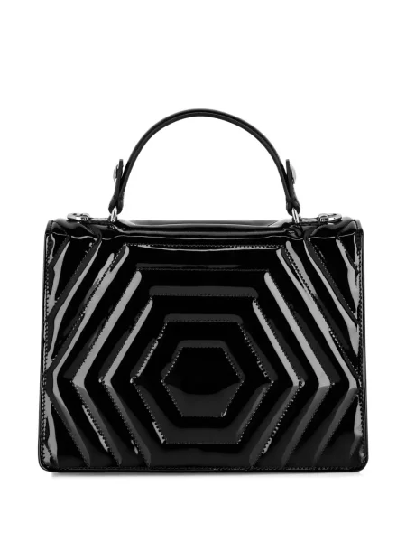 Geantă Philipp Plein din piele negru