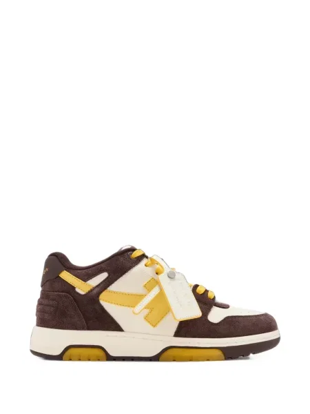 Sneakerși Off-white business alb
