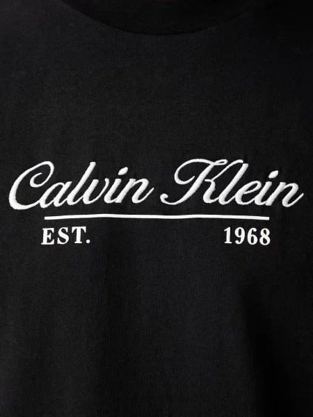 Calvin Klein Jeans тениска мъжка от черно