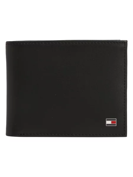 Portofel Tommy Hilfiger Eton Mini Cc Wallet negru