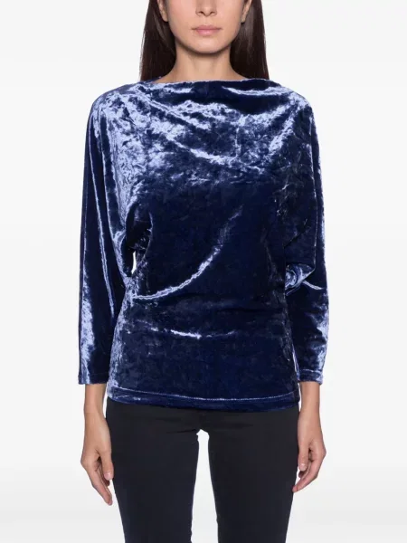 Пуловер Plein Sud синьо