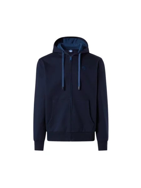 Bluza z kapturem North Sails niebieska