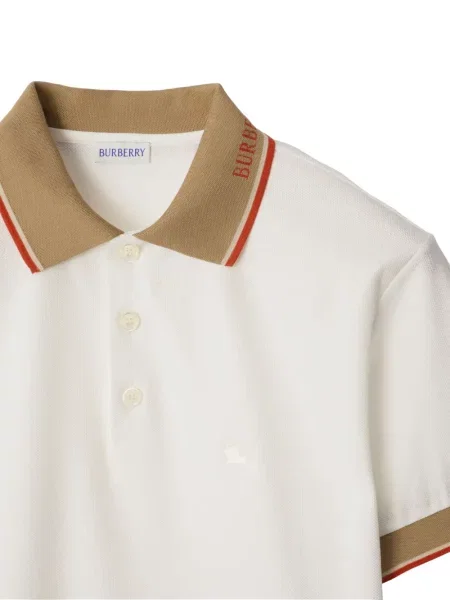 Polo Burberry alb
