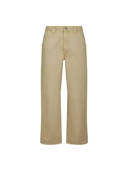 Jeansy Carhartt Wip beżowe
