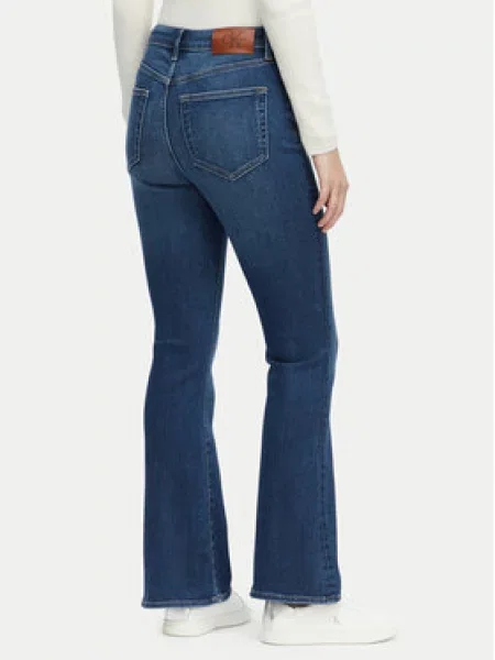 Calvin Klein Jeans Jeans hlače Flare Fit modra