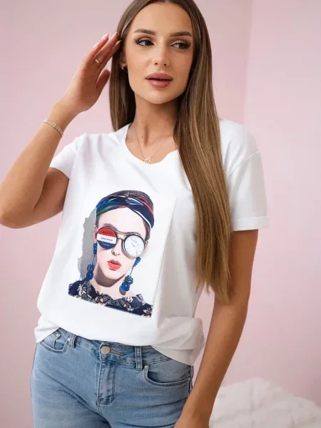 Koszulka Kesi biała