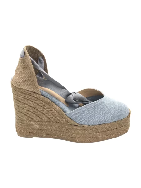 Espadryle Castañer niebieskie