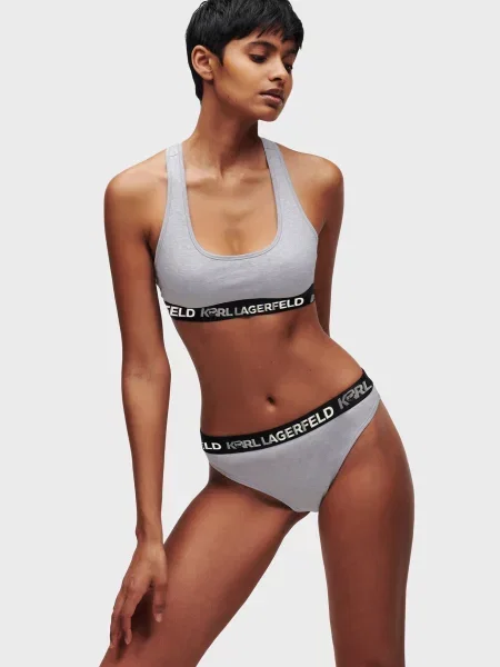 Бюстгальтер Karl Lagerfeld сірий