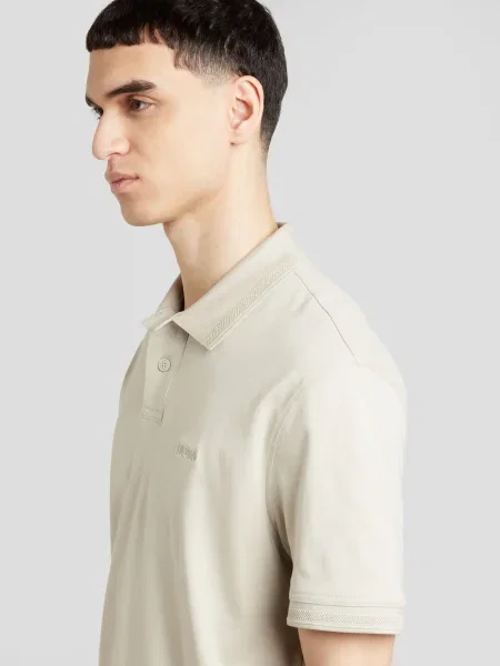 BOSS Tricou bej portocaliu