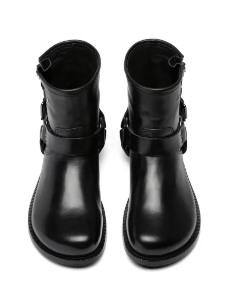 Smarald botine Officine Creative biker negru