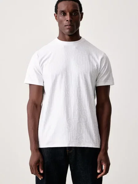 GUESS Tricou alb