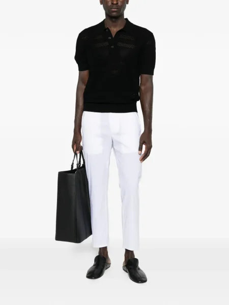 Pantaloni Dondup alb
