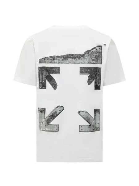 Tricou Off-white scurt alb
