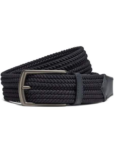 Curea Zegna din canvas albastru