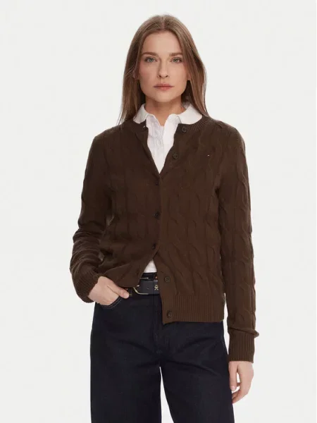 Tommy Hilfiger Cardigan maro