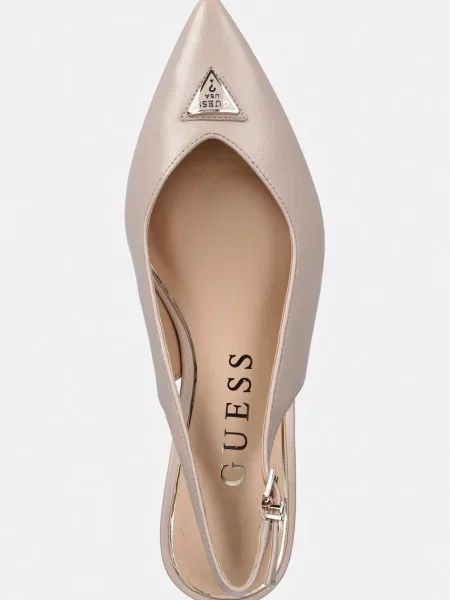 Шкіряні туфлі Guess на шпильці