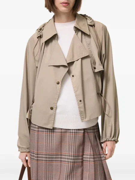 Geacă Burberry cu glugă stretch
