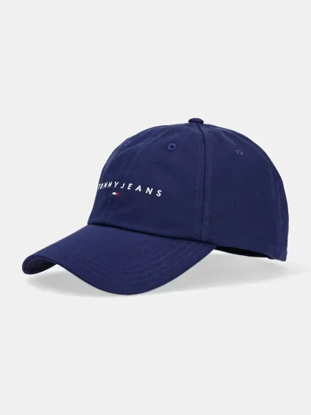 Шапка с козирка Tommy Jeans 0 с апликация тъмносиньо
