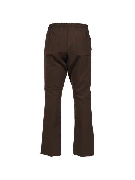 Pantaloni Needles cu broderie maro