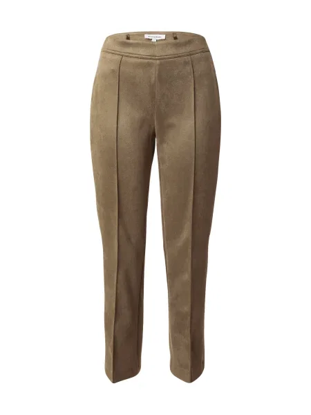 MORE & MORE Pantaloni Alcantara kaki