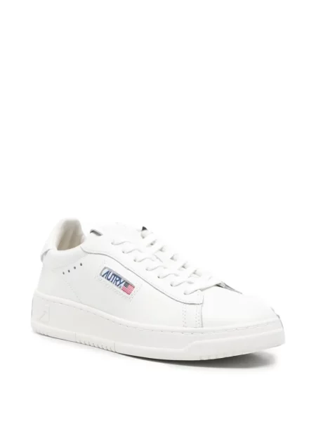 Bőr sneaker Autry autogrammal fehér