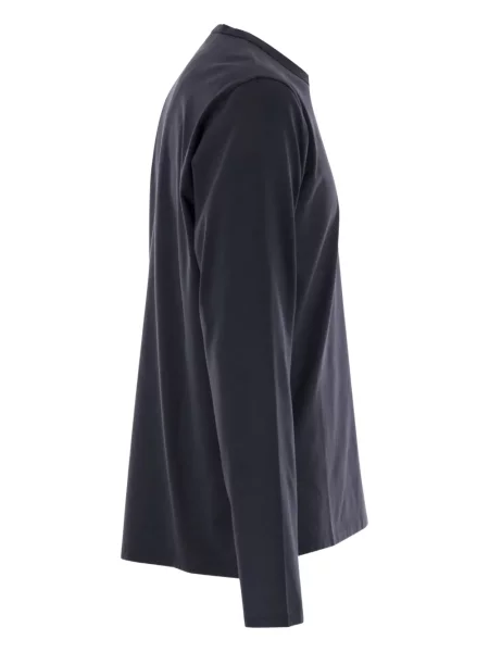 Tricou Premiata din jerseu albastru