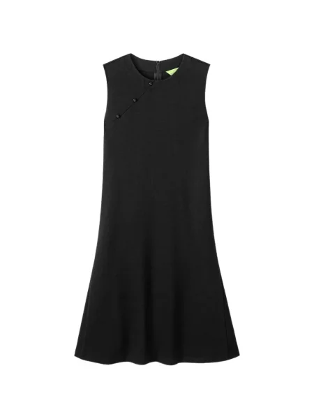 Rochie mini Shanghai Tang fără mâneci de costum mini negru