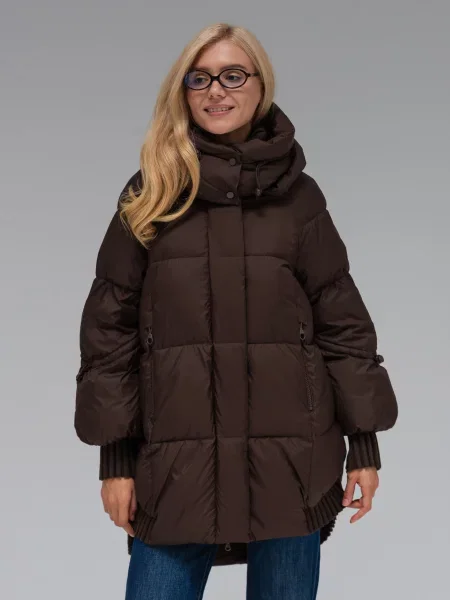 Зимова куртка VIVA WEAR коричневий