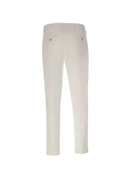 Pantaloni chino Re-hash alb
