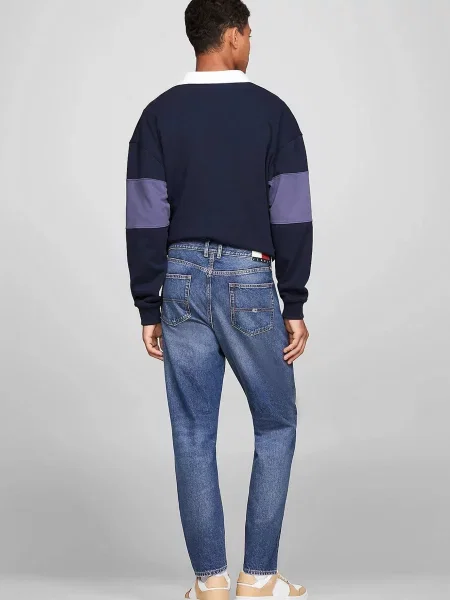 Зауженные джинсы Tommy Jeans синий