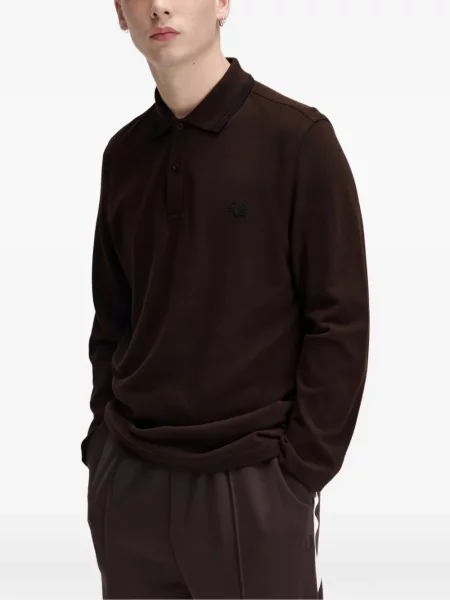 Polotričko Fred Perry hnědé