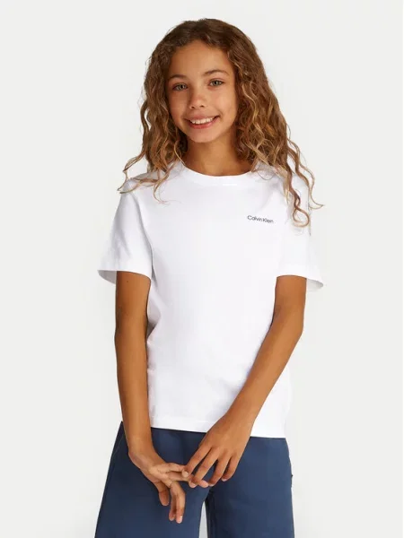 Calvin Klein Jeans Tričko černá bílá