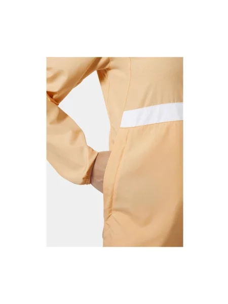 Jachtařská bunda Helly Hansen Salt Stripe Windbreaker miami peach žlutá