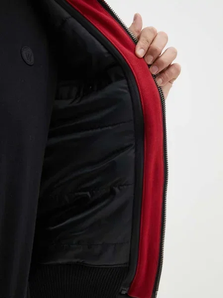 Alpha Industries bomber dzseki D-Tec SE fekete