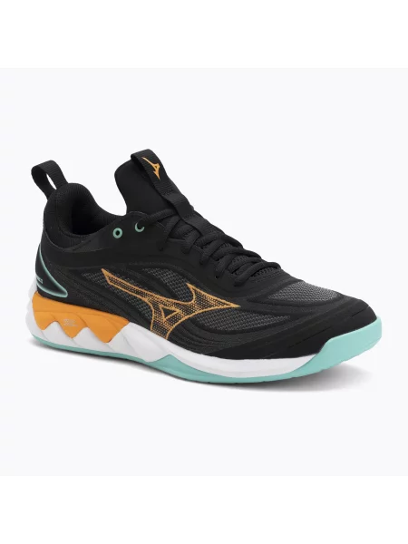 Volejbalové topánky Mizuno Wave Luminous 3 black/tangelo/ice green čierna