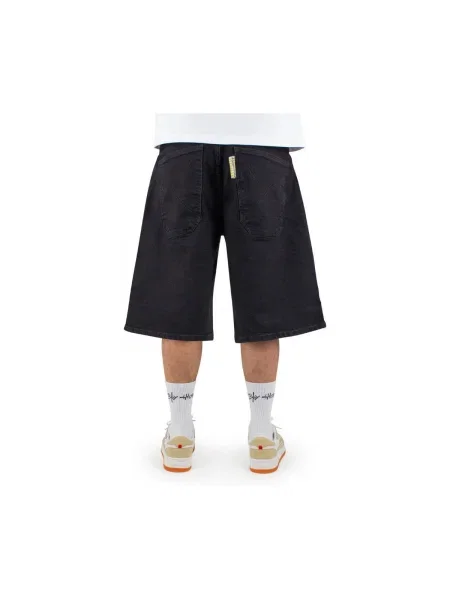 Pantaloni scurți din denim Homeboy negru