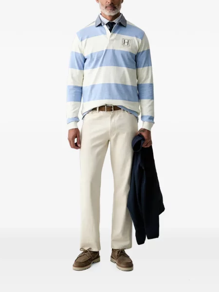 Lung tricou polo Hackett London