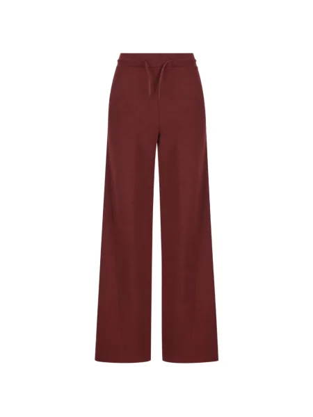 Pantaloni Loro Piana alergare roșu