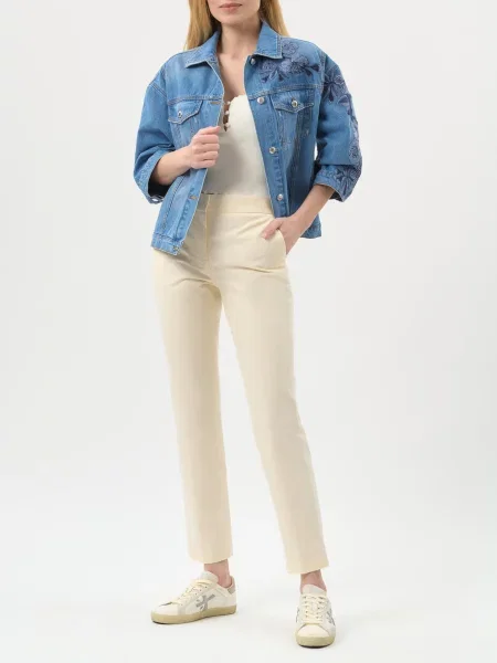 Куртка Ermanno Scervino блакитна