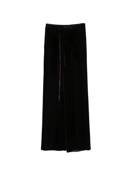 Pantaloni Antonelli de catifea violet