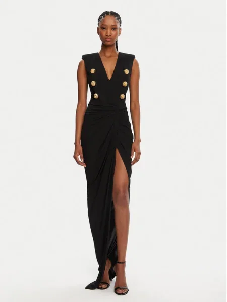 Balmain Rochie de seară negru